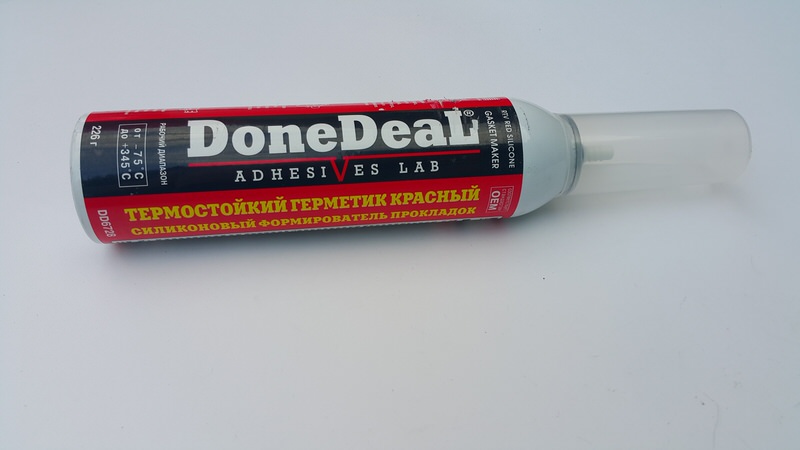 Герметик термостойкий красный DD6728, кг абат abat 120000002566