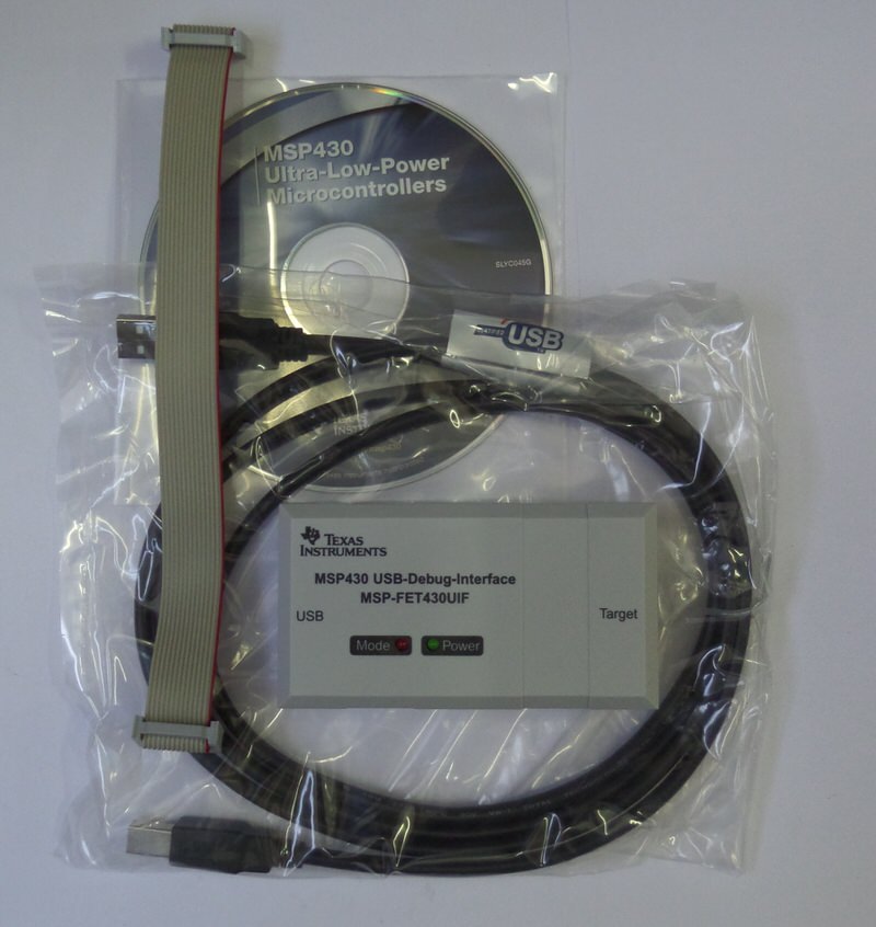 Программатор TI MSP-FET430UIF, шт 120000060502