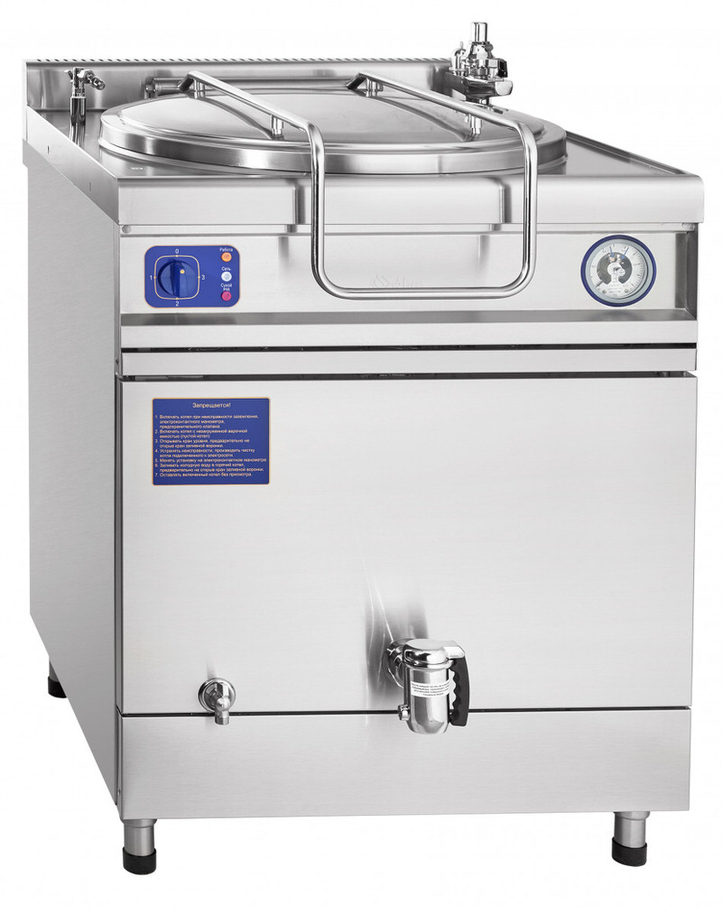 КПЭМ-250/9Т, 900 серия, 250 л, +100°С, сливной кран 11000007907